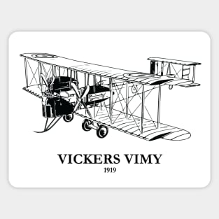 Vickers Vimy World War I Bomber Sticker